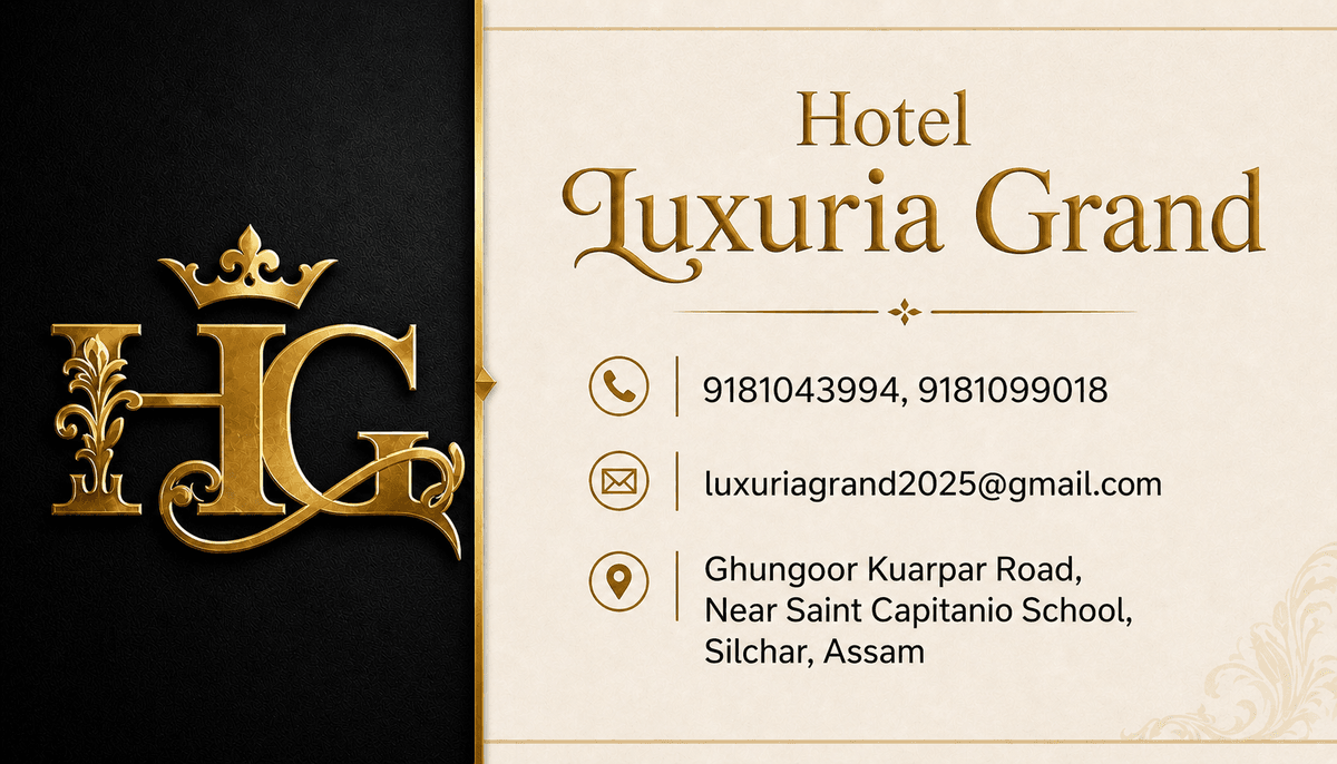 Hotel Luxuria Grand Visiting Card