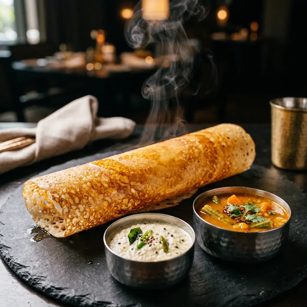 Crisp Masala Dosa